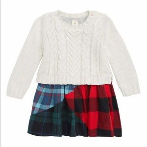 Tucker + Tate Baby Girl Tartan Dress 12 mo